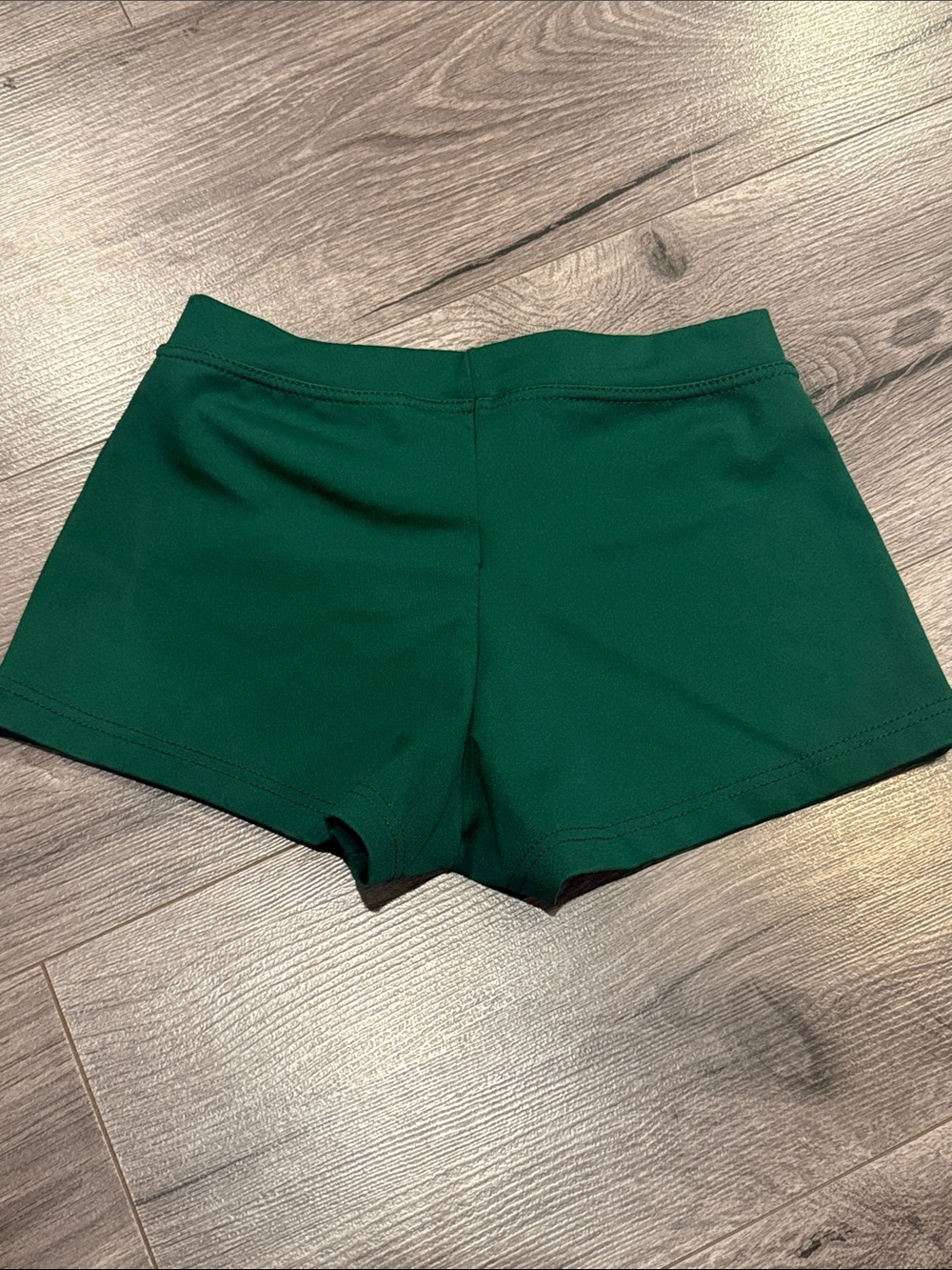 🧨Women’s Green Stretch Active Cheer Shorts Spanks